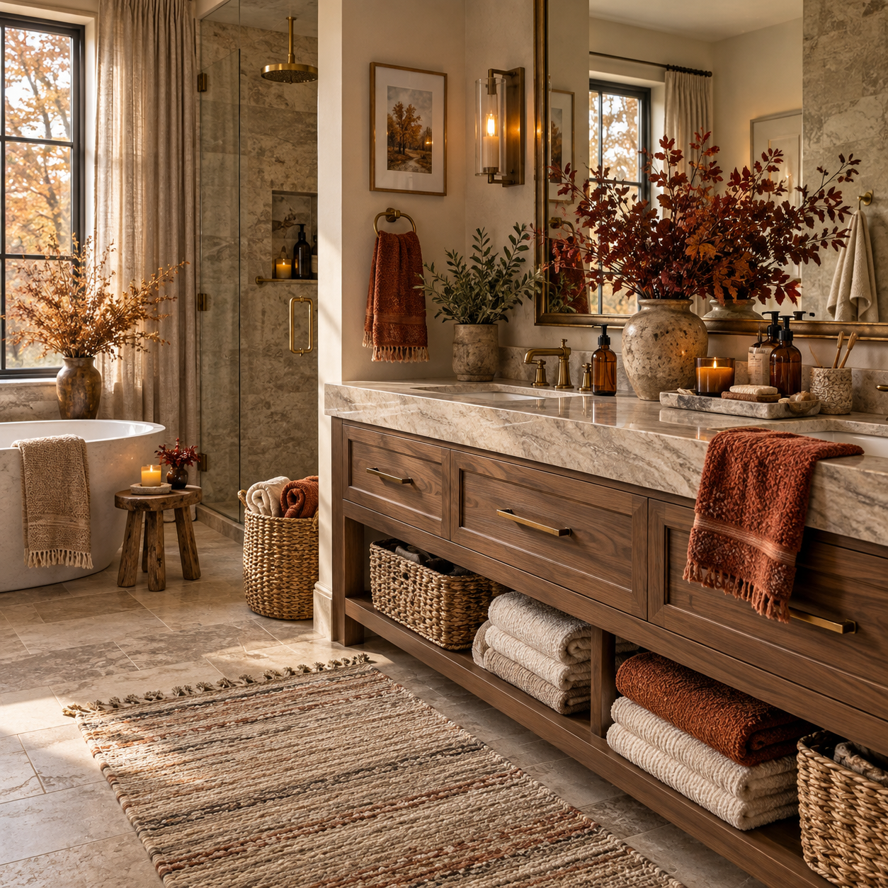 Top 3 Fall Bathroom Decor Ideas That Make Your Space Look Expensive