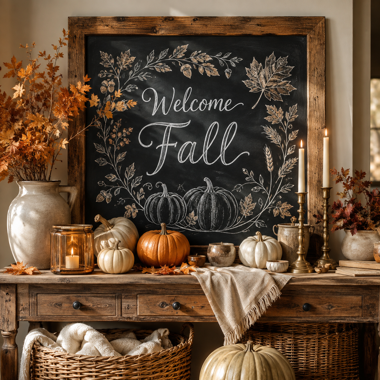 Top 3 Fall Chalkboard Ideas That Make Every Autumn Space Look Instantly Cozy