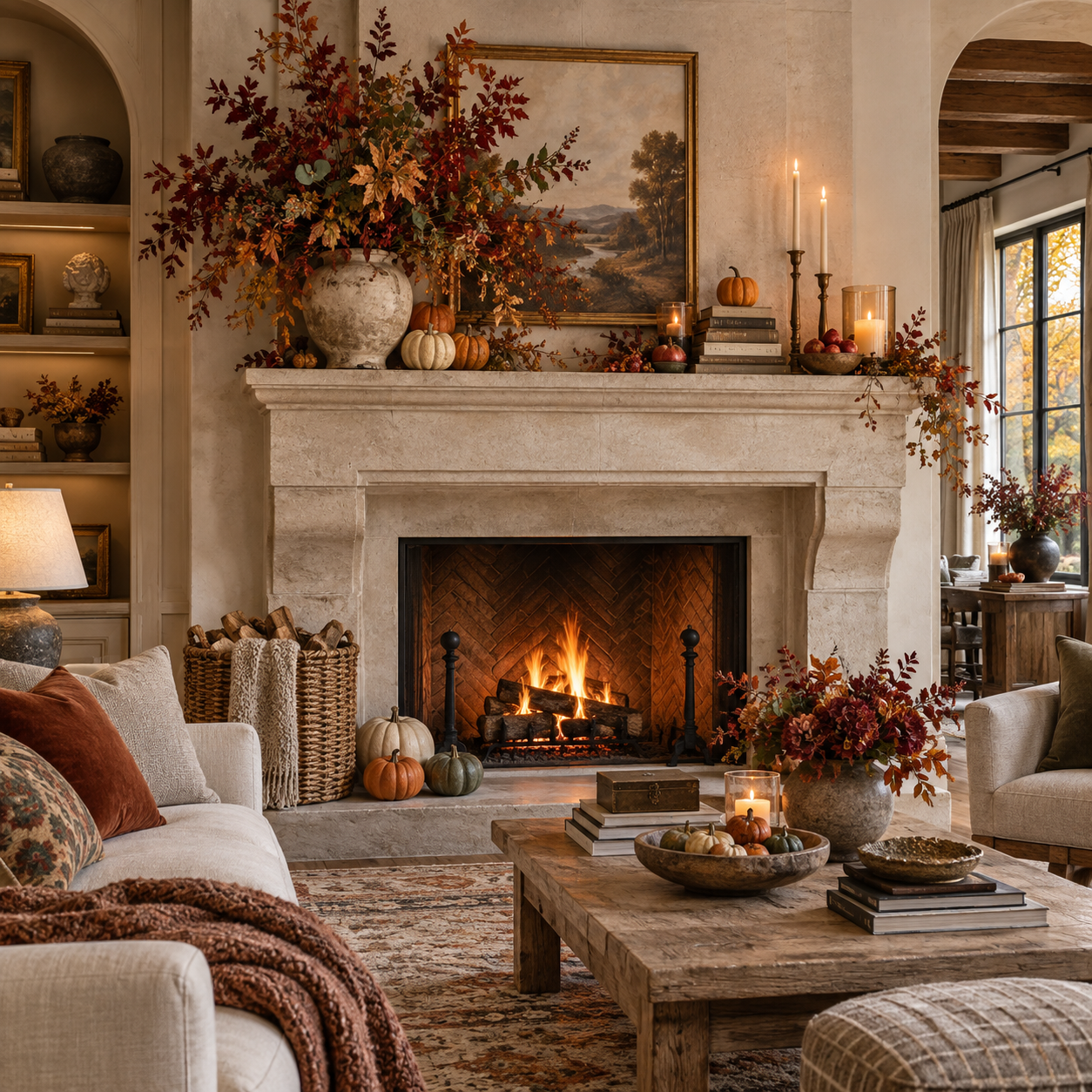 Top 3 Fall Fireplace Mantel Decorating Ideas That Make Your Living Room Look Expensive