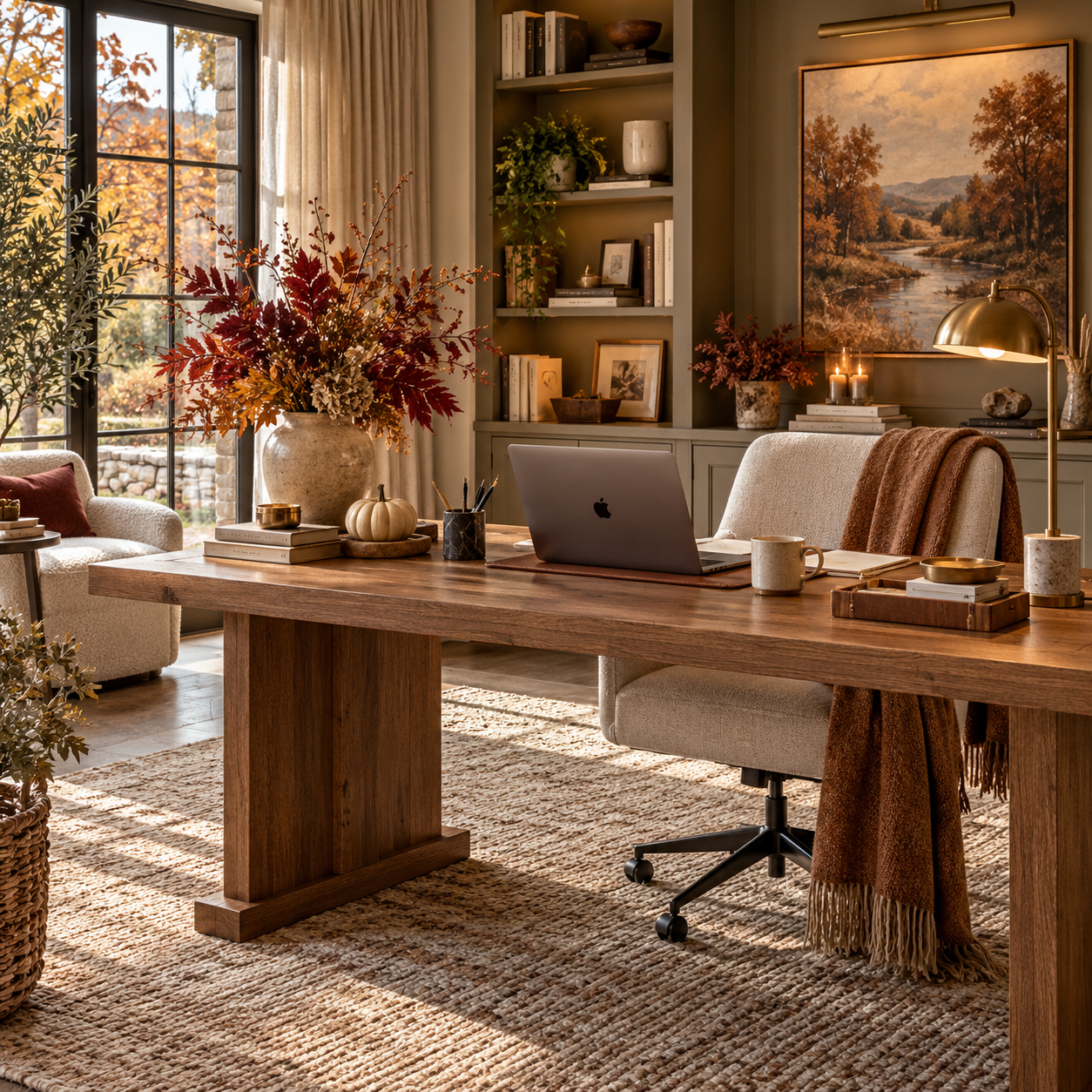 Top 3 Fall Office Decor Ideas That Make Your Workspace Look Instantly More Expensive