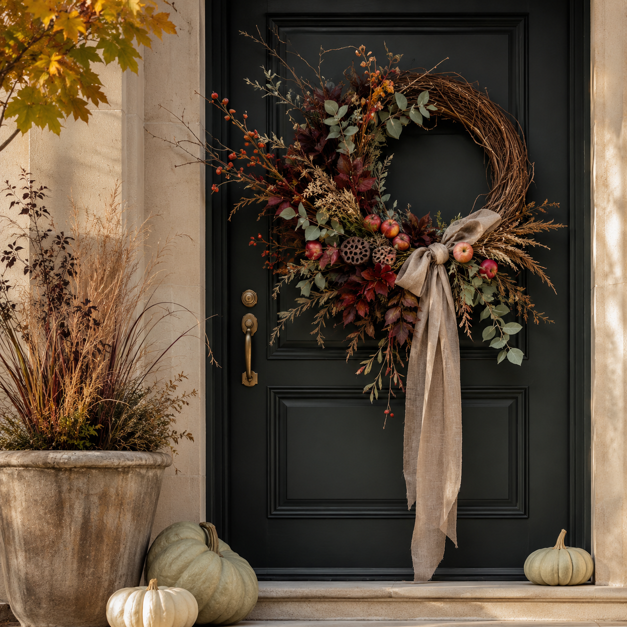 Top 3 Fall Wreaths for Front Door Ideen die deinen Hauseingang sofort luxuriös wirken lassen