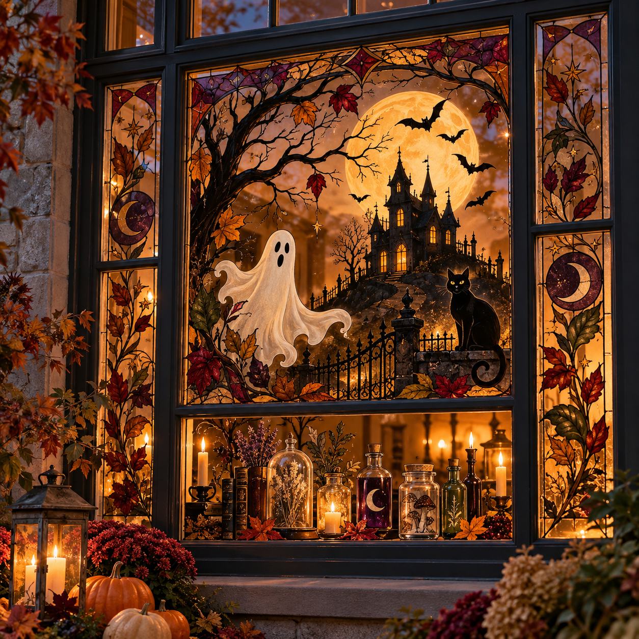 Top 3 Halloween Window Painting Ideas That Will Make Your House Look Unforgettable