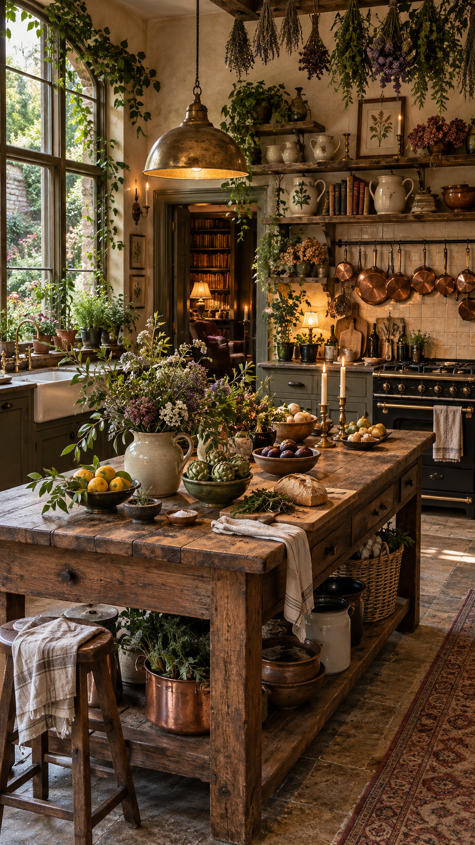 🥇 Top 1 Practical Magic House Kitchen With Botanical Old World Charm