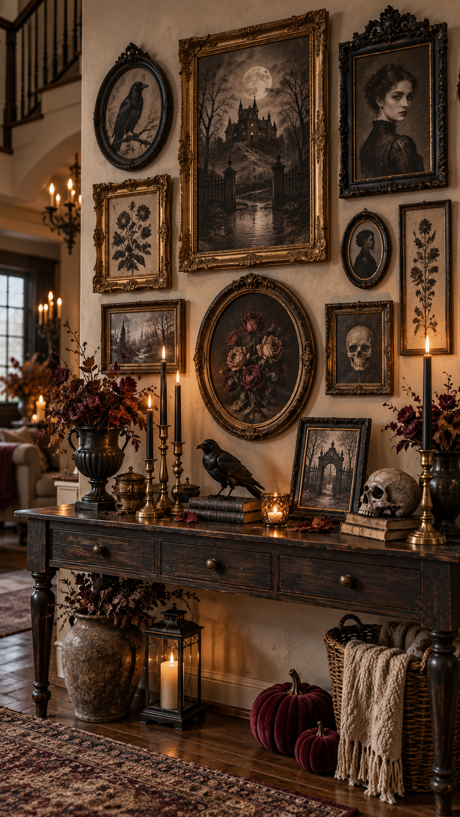🥈 Top 2 Dollar Tree Halloween DIY Haunted Vintage Frame Gallery