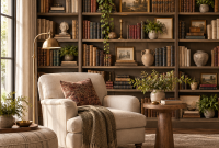 Best 3 Bookshelf Wallpaper Ideas That Make Any Wall Look Expensive Best 3 Bookshelf Wallpaper Ideas That Make Any Wall Look Expensive