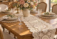 Best 3 Crochet Table Decorations That Make Any Dining Table Look Beautiful and Expensive Best 3 Crochet Table Decorations That Make Any Dining Table Look Beautiful and Expensive