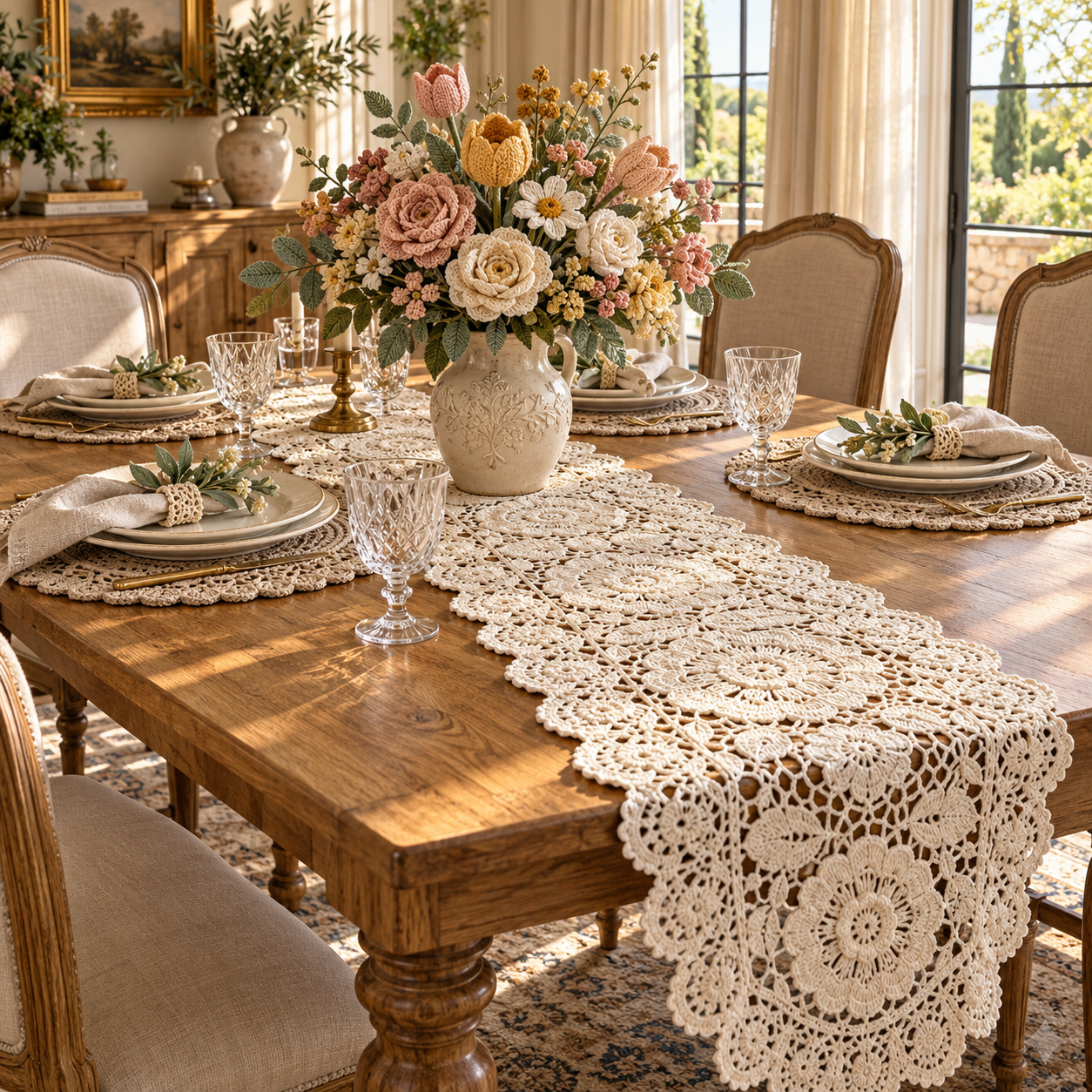 Best 3 Crochet Table Decorations That Make Any Dining Table Look Beautiful and Expensive Best 3 Crochet Table Decorations That Make Any Dining Table Look Beautiful and Expensive