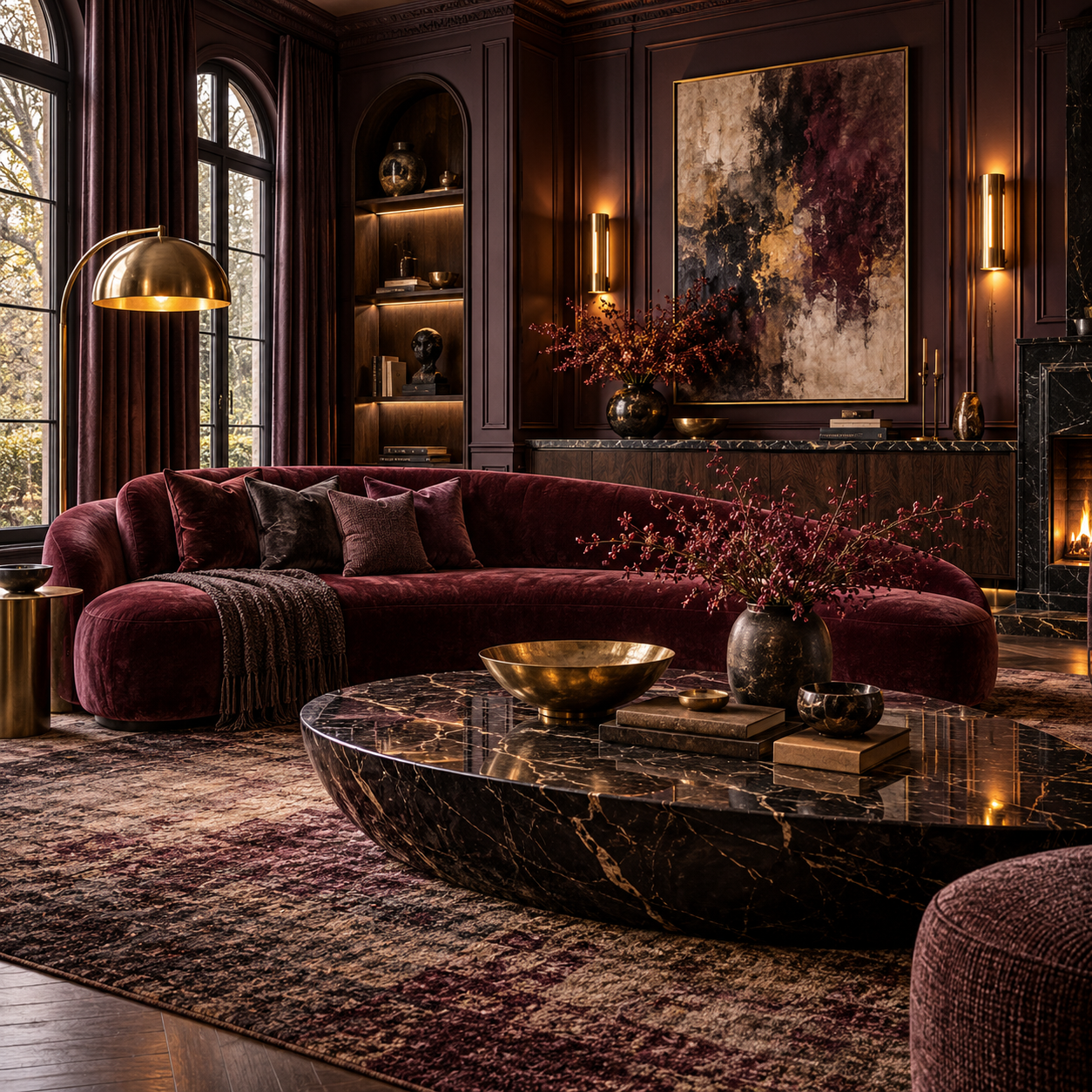 Best 3 Moody Living Room Inspo Ideas That Make Dark Interiors Look Unbelievably Luxurious