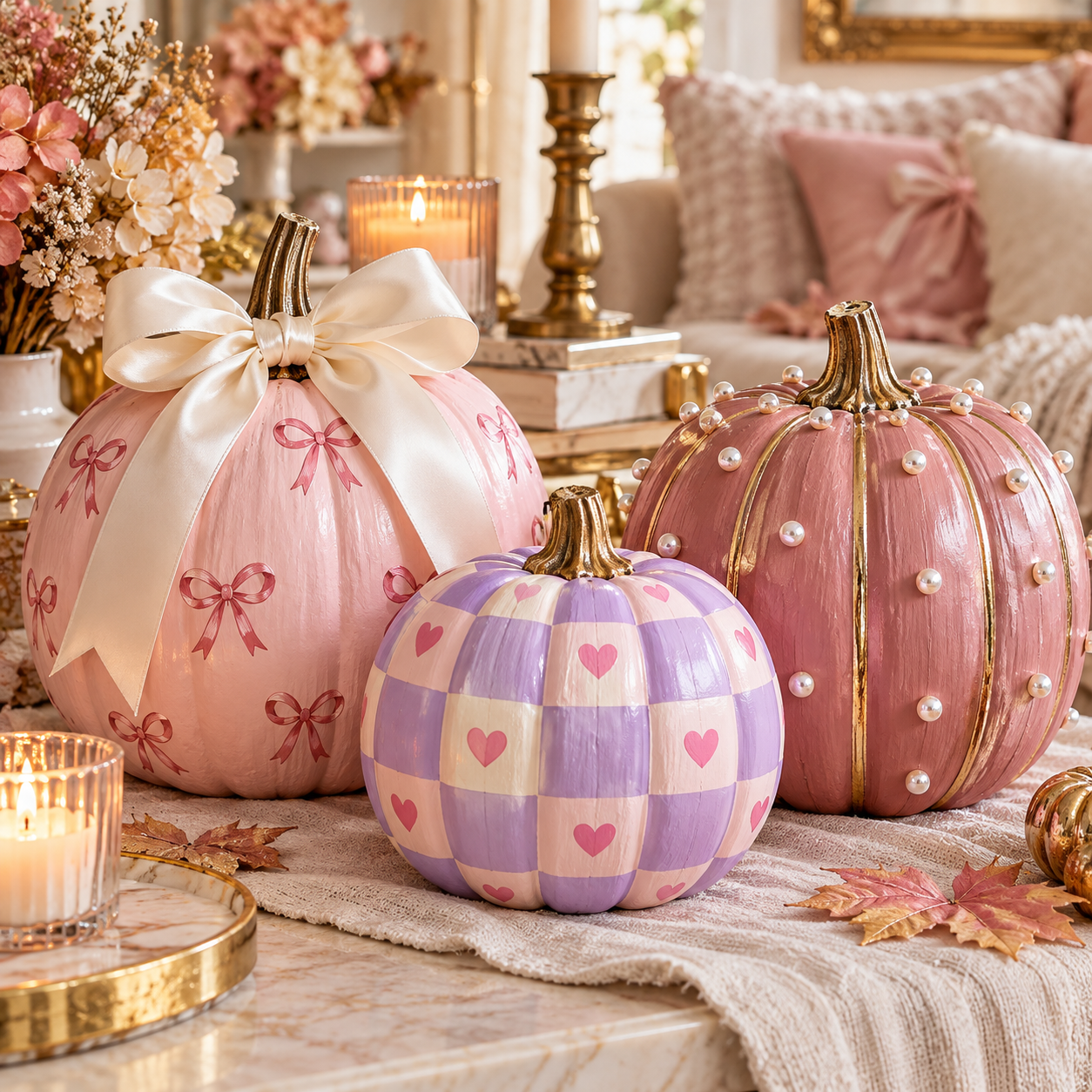 Best 3 Painting Pumpkins Ideas DIY Girly That Look Super Cute and Expensive