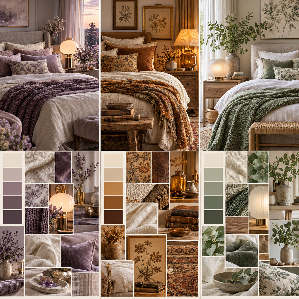Top 3 Cozy Bedroom Aesthetic Moodboards That Make Your Dream Bedroom Look Unbelievably Beautiful