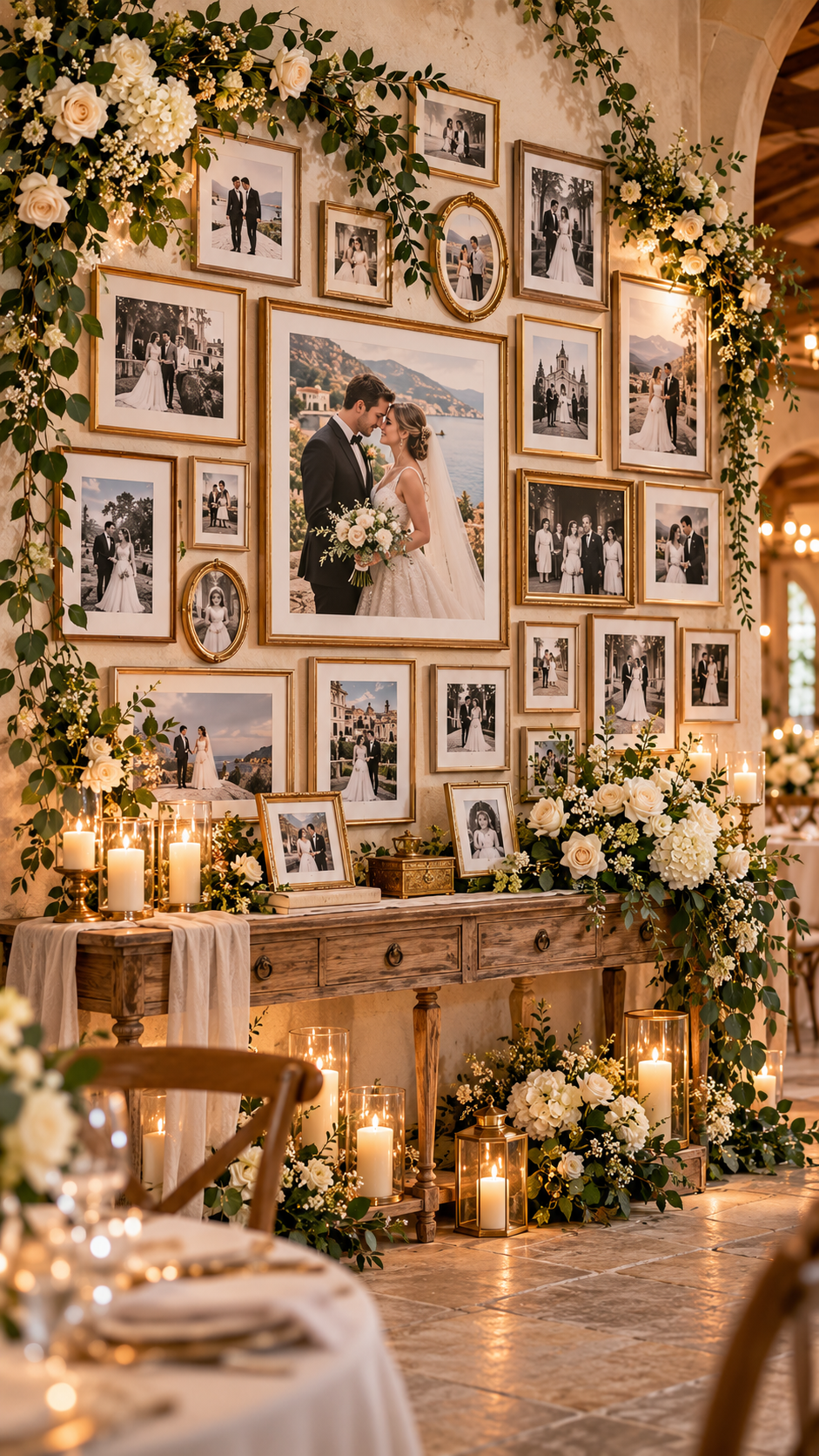 🥇 Best 1 Wedding Photo Displays With a Curated Gallery Wall