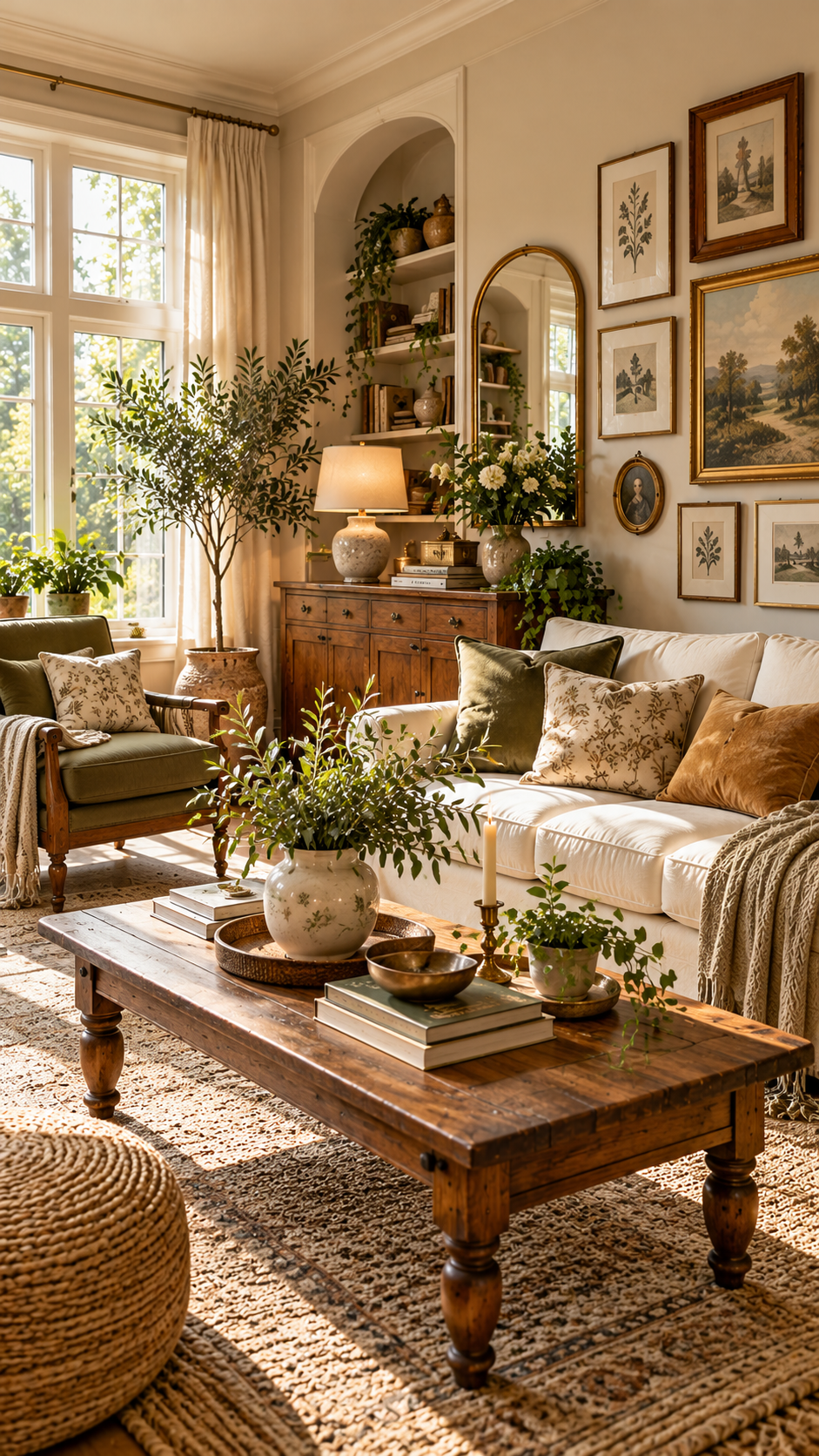 🥈 Best 2 Budget Friendly Living Room Inspo With Thrifted Furniture and Curated Vintage Finds
